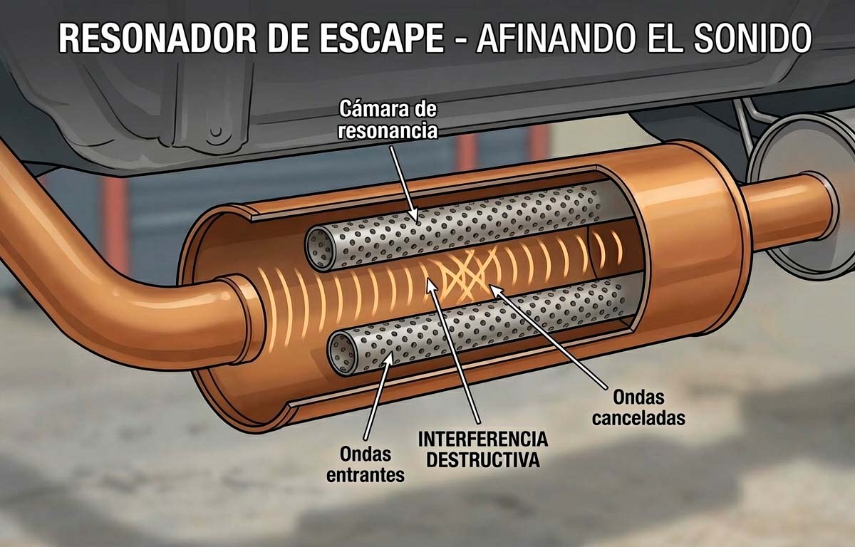 ¿Qué es el resonador de escape?